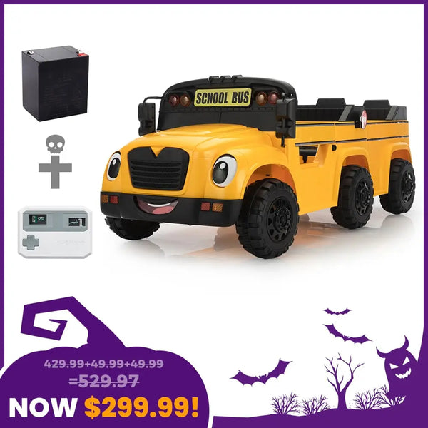 School Bus Halloween Bundle Tobbi