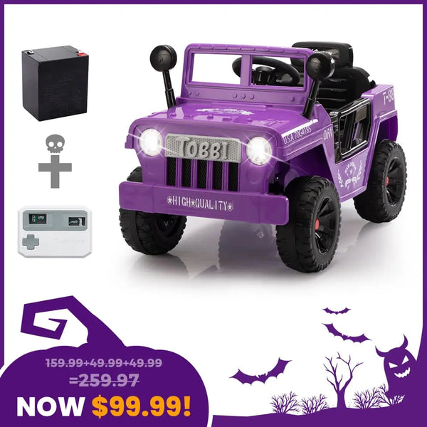 Purple Jeep Halloween Bundle Tobbi