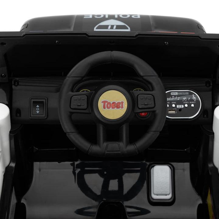 TOBBI 12V 2-Seater Kids Electric Off-Road Police Car-TH17M1119