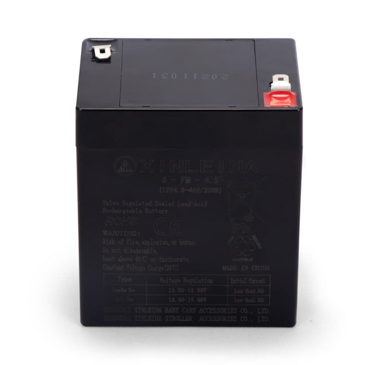 TOBBI 12V 4.5Ah Replacement Battery for Kids Ride-On Car-TH17L1028