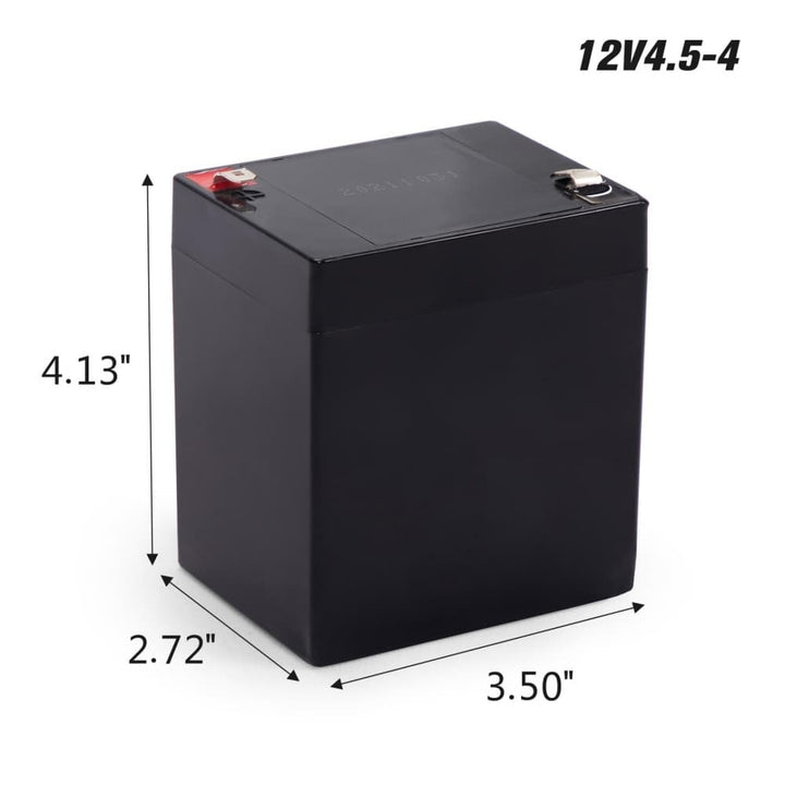 TOBBI 12V 4.5Ah Replacement Battery for Kids Ride-On Car-TH17L1028