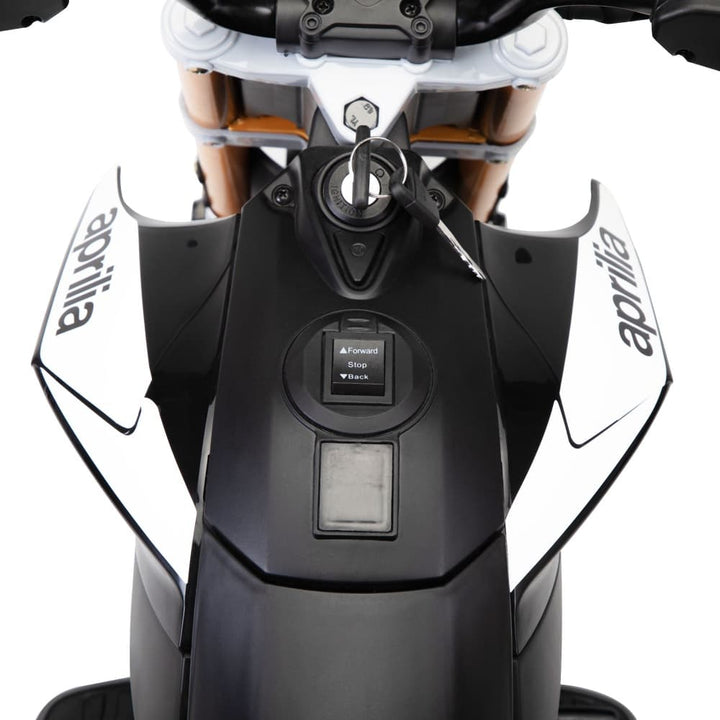 TOBBI 12V Electric Aprilia Licensed  Kids Ride-On Motorcycle-TH17A0661