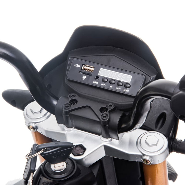 TOBBI 12V Electric Aprilia Licensed  Kids Ride-On Motorcycle-TH17A0661