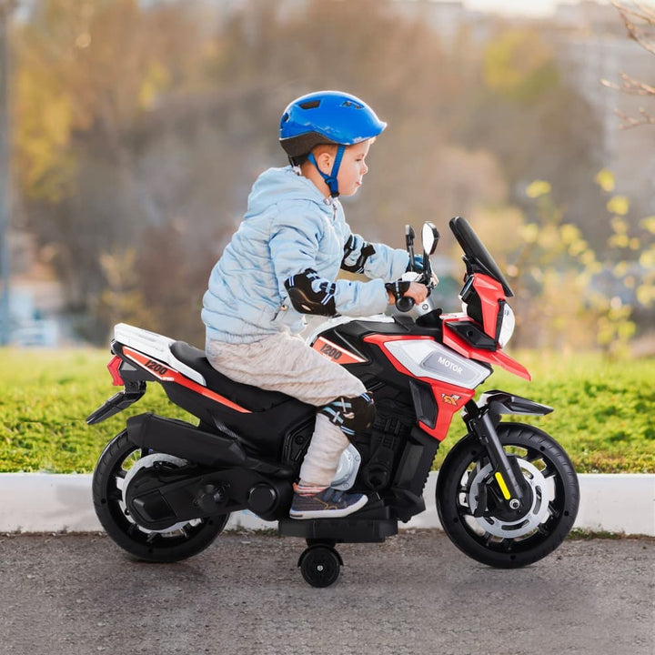 TOBBI 12V Electric Kids Off-Road Motorcycle-TH17S1087
