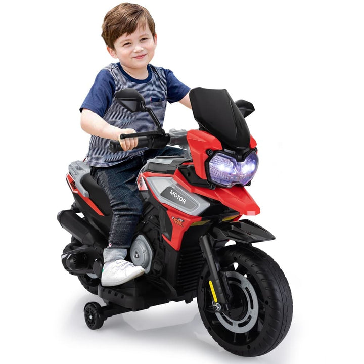 TOBBI 12V Electric Kids Off-Road Motorcycle-TH17S1087