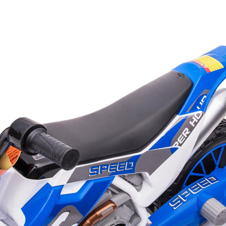 TOBBI 12V Electric Kids Ride-On Dirt Bike with Training Wheels-TH17A0967