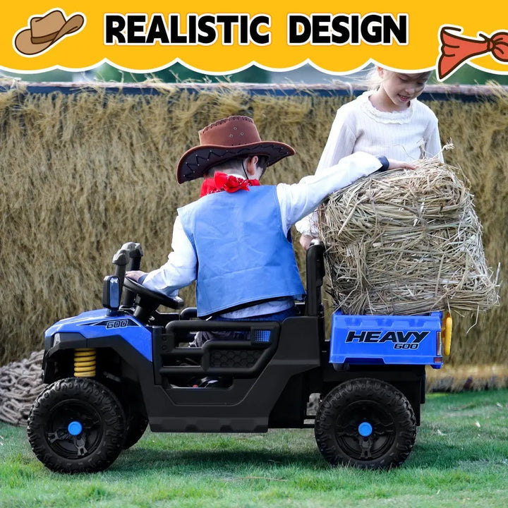 TOBBI 12V Electric Kids Ride-On Dump UTV-TH17A1165