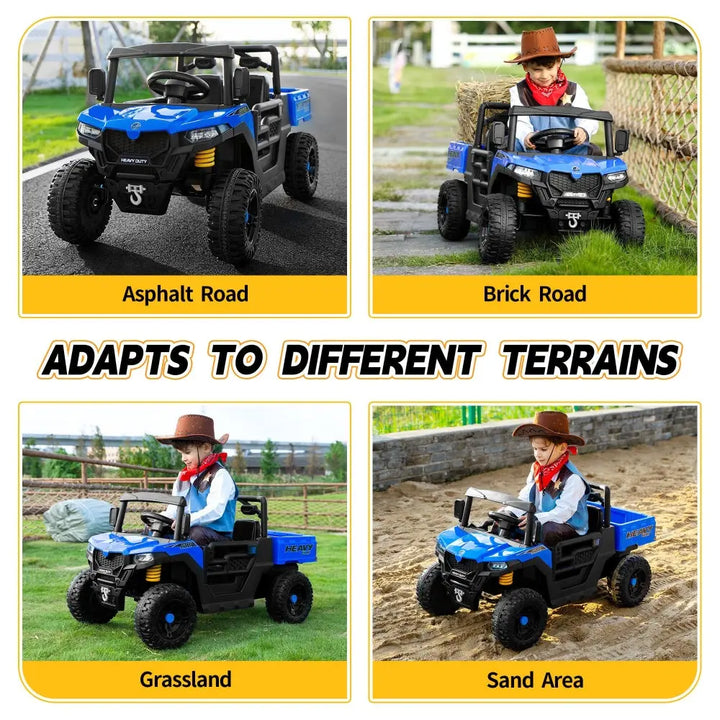 TOBBI 12V Electric Kids Ride-On Dump UTV-TH17A1165