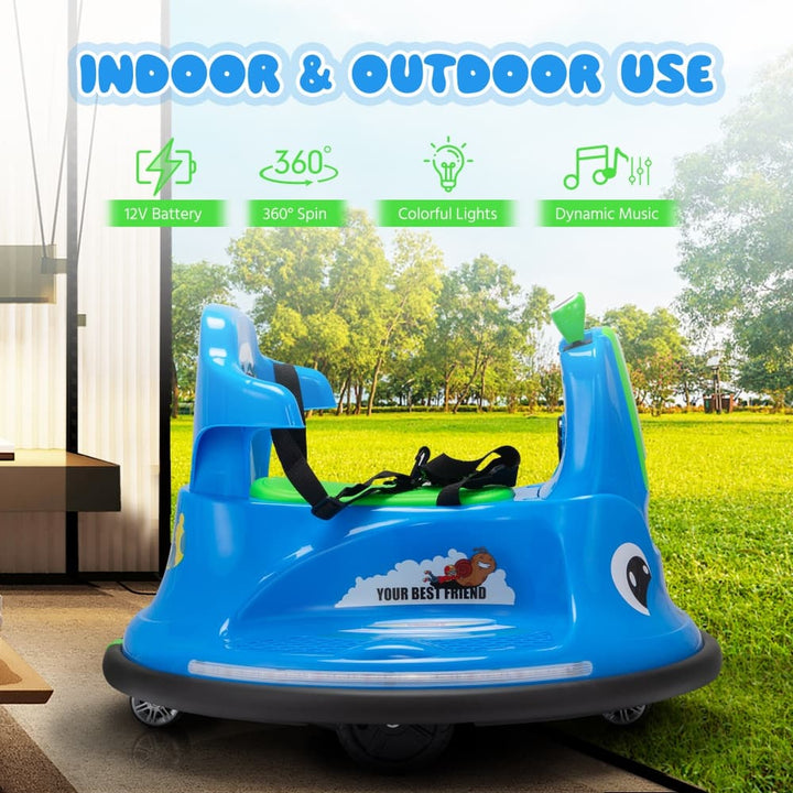 TOBBI 12V Electric Kids Ride-on Bumper Car-TH17W0928