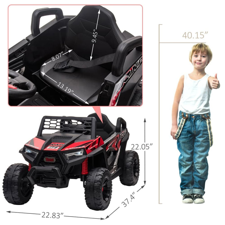 TOBBI 12V Kids Electric Off-Road UTV-TH17L0974