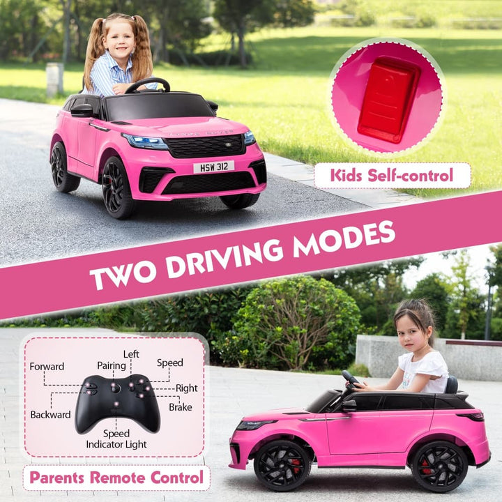 TOBBI 12V Licensed Land Rover Electric Kids Ride On Car-TH17M0813