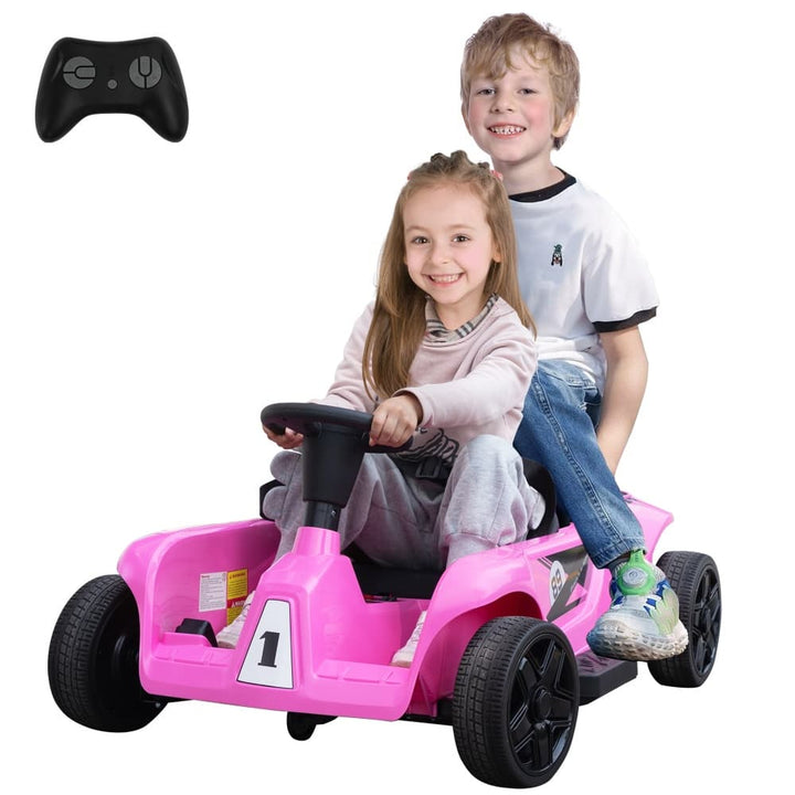 TOBBI 24V Electric 2-Seater Family Ride-On Car-TH17T1142