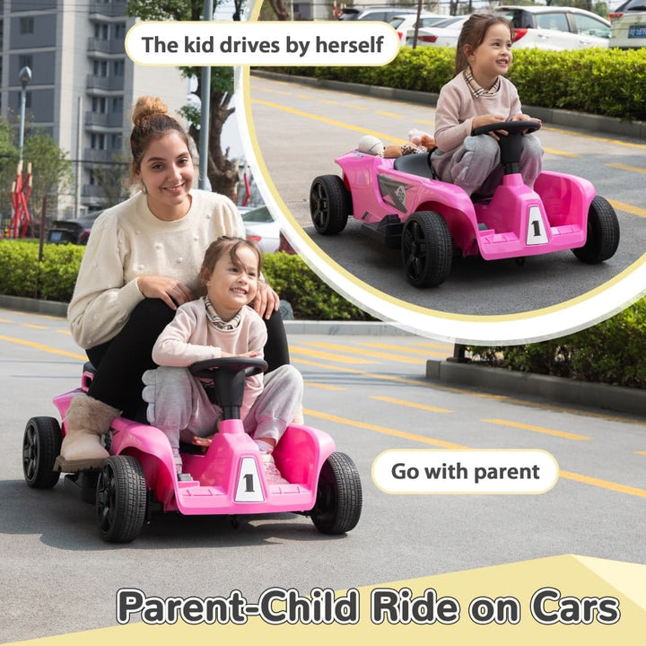 TOBBI 24V Electric 2-Seater Family Ride-On Car-TH17T1142