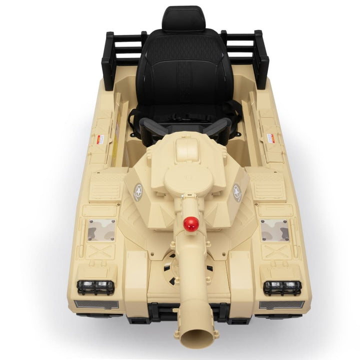 TOBBI 24V Electric Kids Ride-On Tank Car-TH17A1057