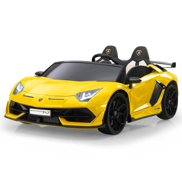 TOBBI 24V Licensed Lamborghini SVJ 2-Seater Electric Kids Ride On Drift Car-TH17B1076