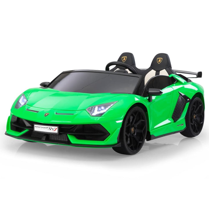 TOBBI 24V Licensed Lamborghini SVJ 2-Seater Electric Kids Ride On Drift Car-TH17B1076