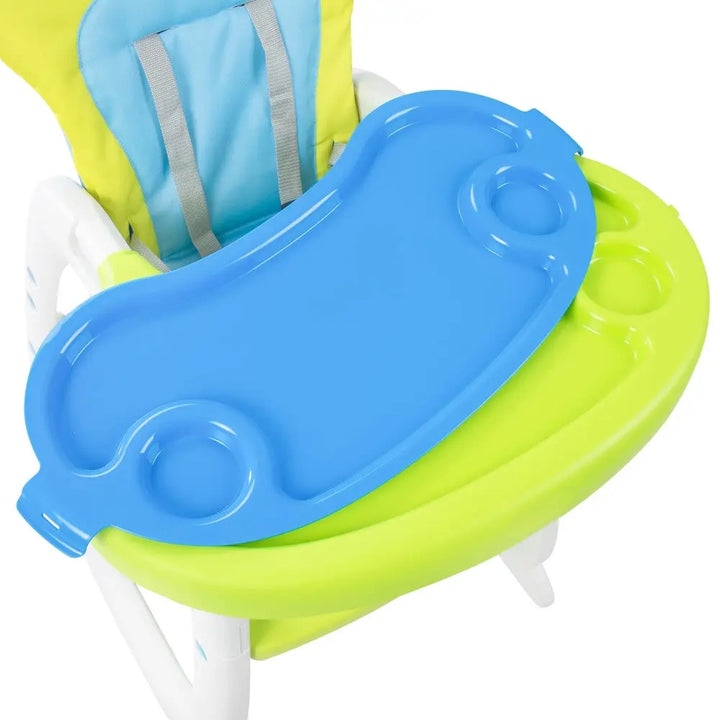 TOBBI 3-in-1 Convertible Toddler Highchair with Table-TH17K0217