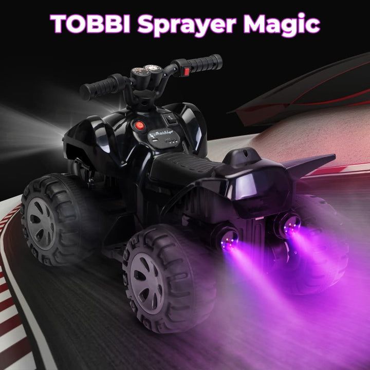 TOBBI 6V Electric Kids Ride-On ATV with Spray Device-TH17N0904
