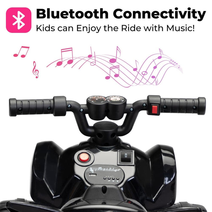 TOBBI 6V Electric Kids Ride-On ATV with Spray Device-TH17N0904