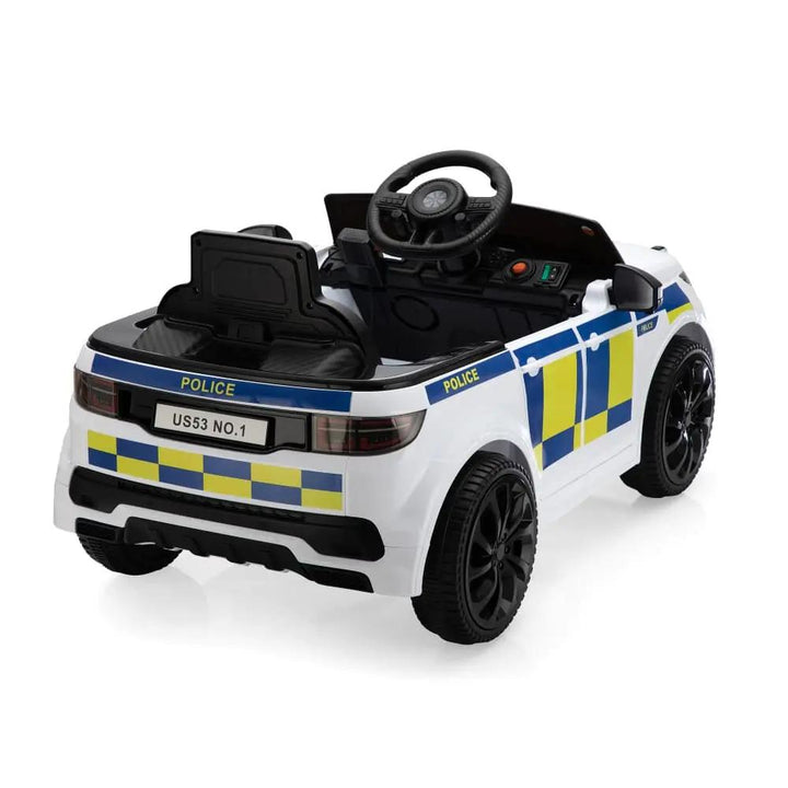 TOBBI 6V Electric Kids Ride-On Police Car-TH17B1166