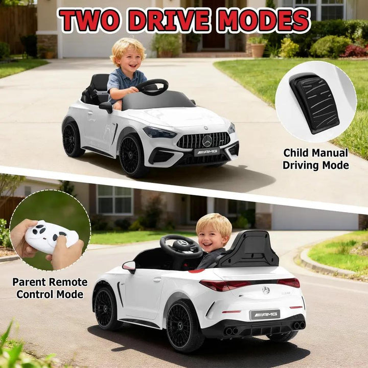 TOBBI 6V Licensed Mercedes-Benz AMG CLE53 Electric Kids Ride-On Car-TH17R1158