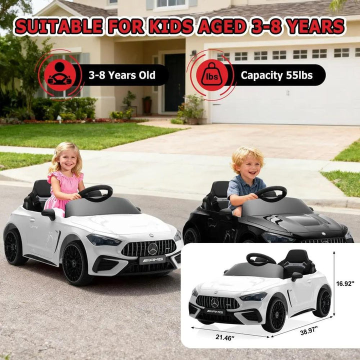 TOBBI 6V Licensed Mercedes-Benz AMG CLE53 Electric Kids Ride-On Car-TH17R1158