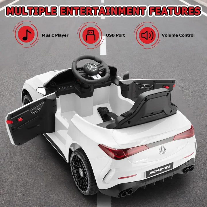 TOBBI 6V Licensed Mercedes-Benz AMG CLE53 Electric Kids Ride-On Car-TH17R1158