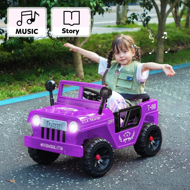 TOBBI Electric 12V Kids Ride On Truck-TH17T1052