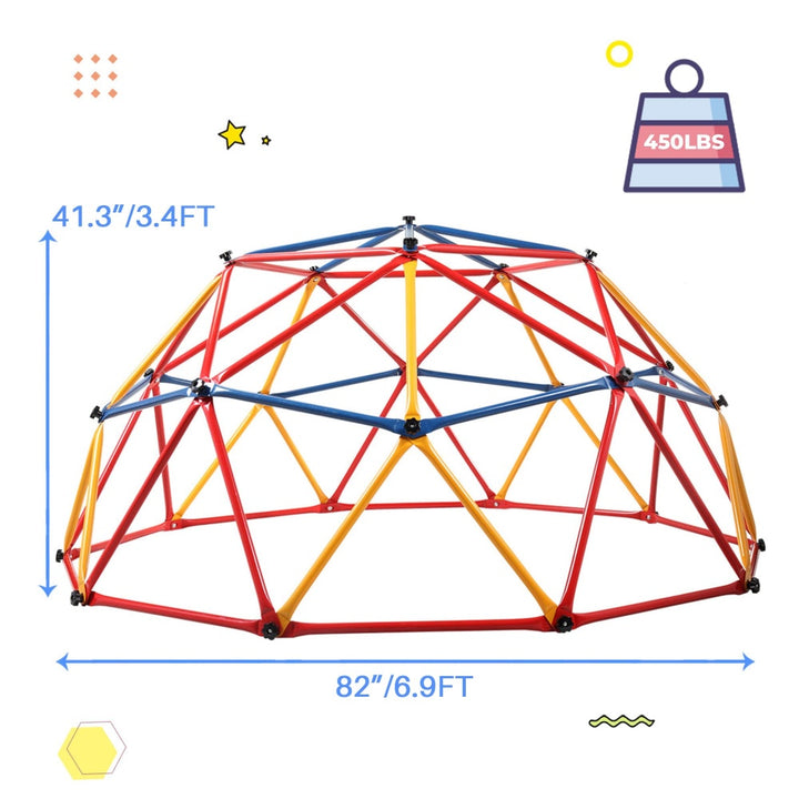 TOBBI Kids Climbing Dome Outdoor Playset-TH17G0431