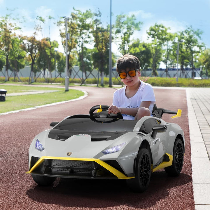 TOBBI 24V Licensed Lamborghini Electric Kids Ride On Car-TH17W1018