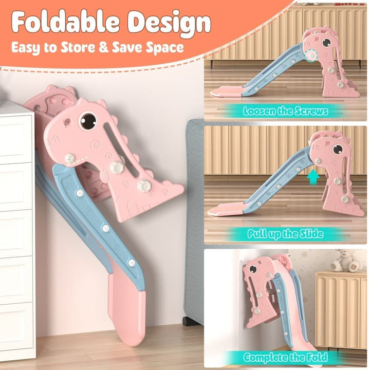 TOBBI & NYEEKOY 3-in-1 Dinosaur Slide Set-TH17W0982