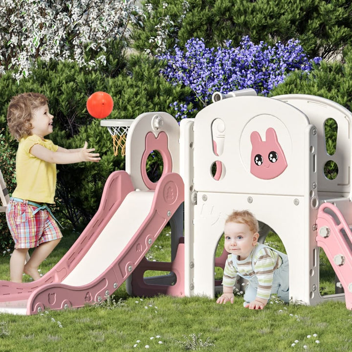 TOBBI & NYEEKOY 8-in-1 Toddler Slide Climber Set-TH17L1136