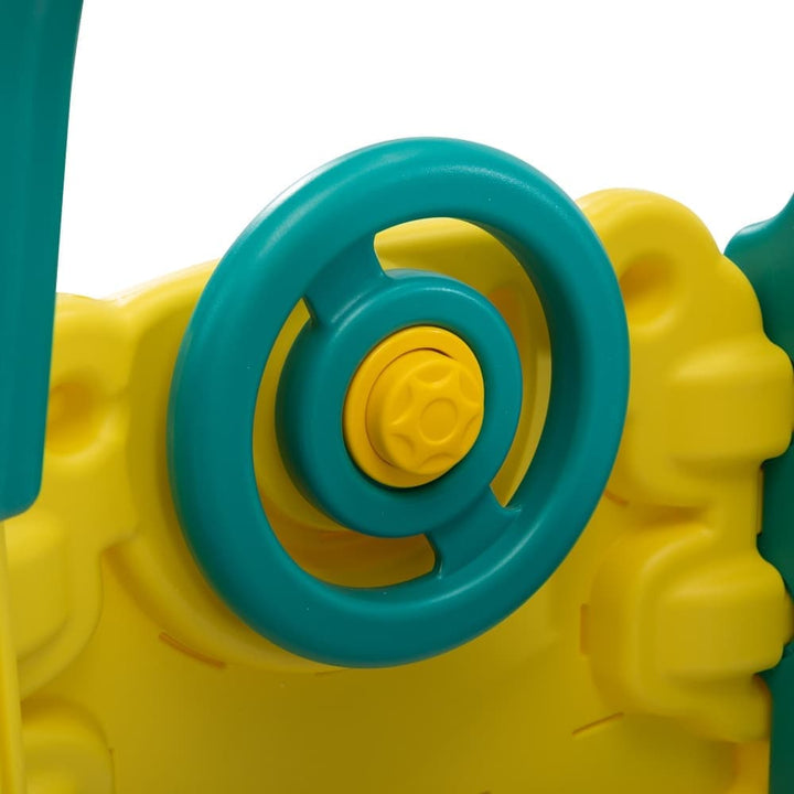 TOBBI & NYEEKOY 9-in-1 Bus-Themed Toddler Slide and Climber Set-TH17H1134
