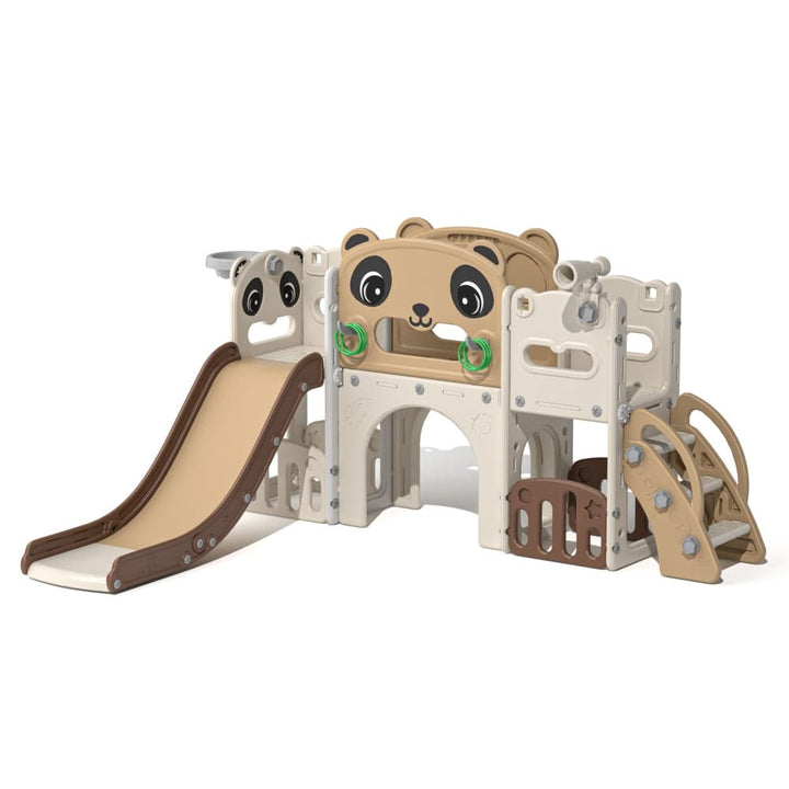 TOBBI & NYEEKOY 9-in-1 Large Indoor Outdoor Slide Set-TH17N1120