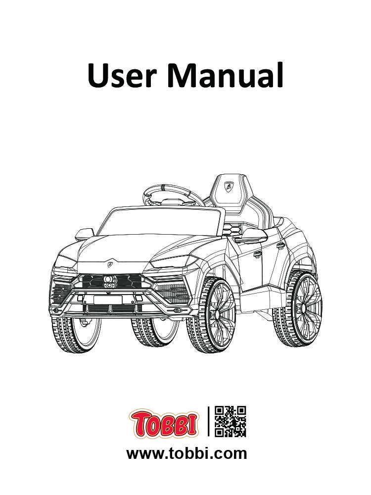 lamborghini urus ride on car instructions