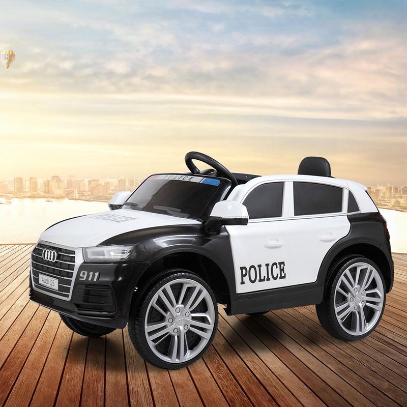 ride in a police car