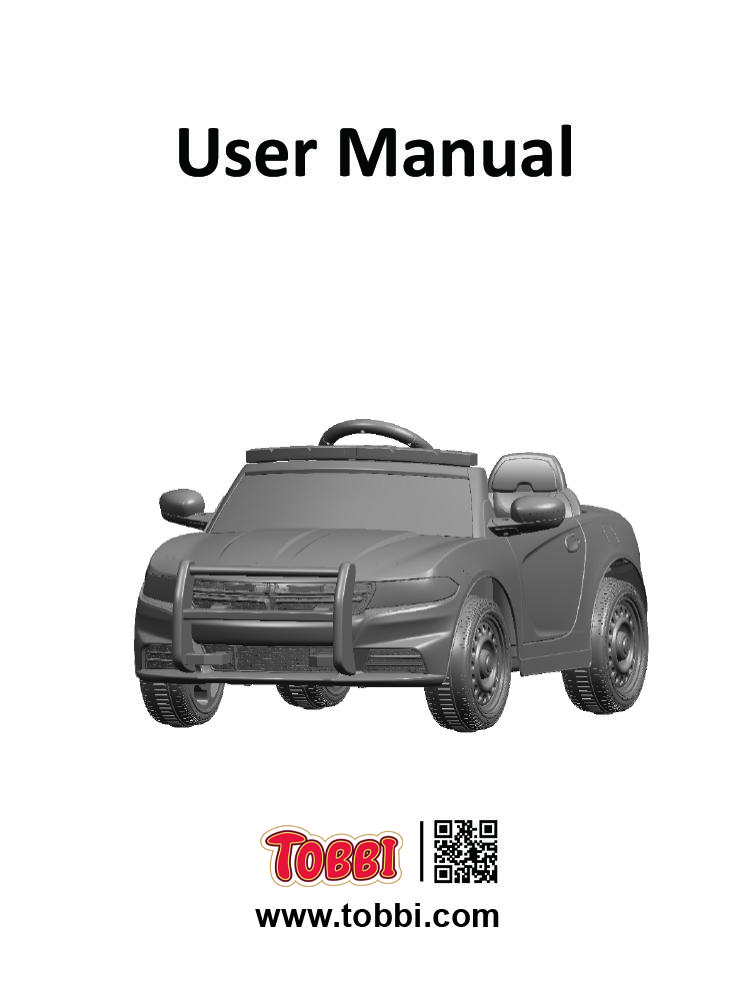 tobbi police car manual